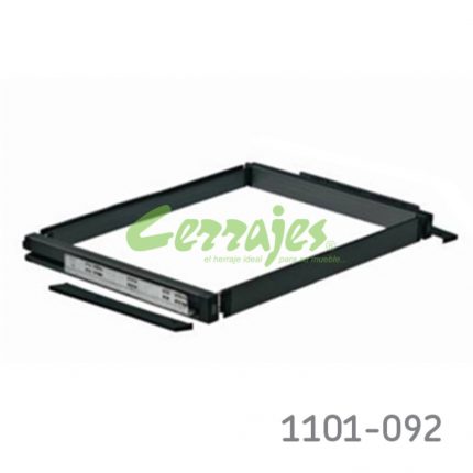 Marco telesc extr total ngo/gris prof500 d 690/830
