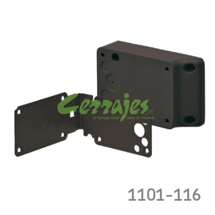 Bisagra de rotacion con espaciador p/accesorios