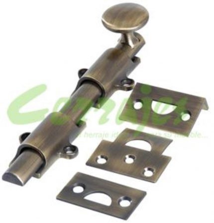 PASADOR LATON ACABADO BRONCE ANTIGUO 152 MM