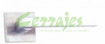 MANIJA DE BAÑO SERIE D INOXIDABLE BASE CUADRADA 52 X 52