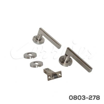 Manija para mecanismo Euro Modelo Recto Inox