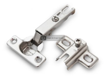 BISAGRA FGV MINI QS 95º SOBREPUESTA CUELLO 00 CAZOLETA DIAMETRO 26MM