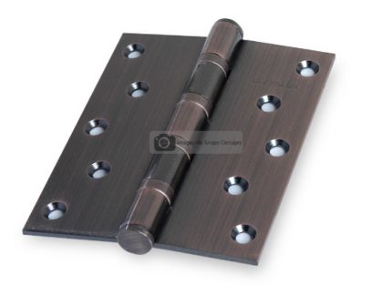 BISAGRA DE LIBRO 127 MM X 101 MM X 3.5 MM COBRE ANTIGUO