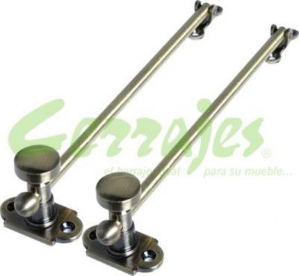 SOPORTE PARA VENTANA ACABADO BRONCE ANTIGUO