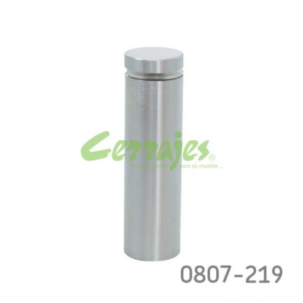 Espaciador solido diam. 22 mm largo 70 mm Inox