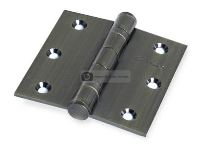 BISAGRA DE LIBRO 89 MM X 89 MM X 3.0 MM BRONCE ANTIGUO