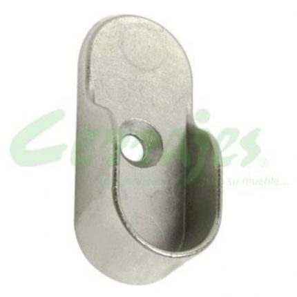 BRIDA NIQUELADA PARA EMBUTIR SISTEMA 32 PARA TUBO OVAL