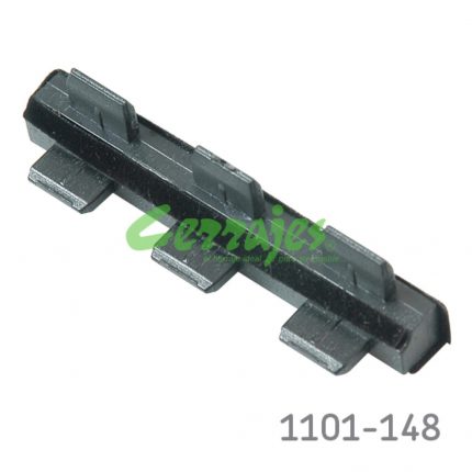 CONECTOR FIELTRO NEGRO DOS LADOS P/PANEL PLASTICO