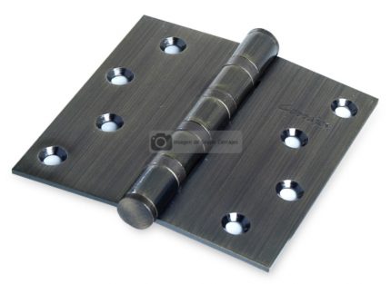 BISAGRA DE LIBRO 101 MM X 101 MM X 3.0 MM BRONCE ANTIGUO