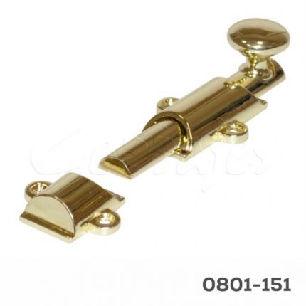PASADOR ZAMAC ACABADO LATON BRILLANTE 101 MM