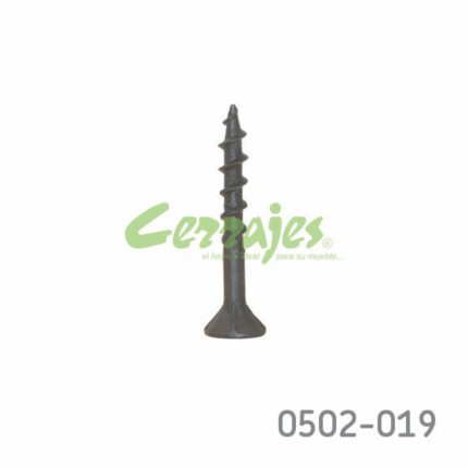 tornillo sinker PH plano negro 12 x 3