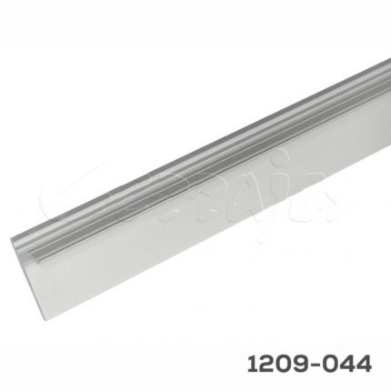 Perfil jaladera Syma32 Inglete Gris Plata L2.95m