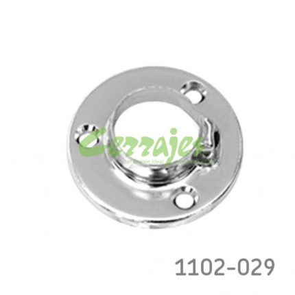 BRIDA REDONDA FIJACION LATERAL P/TUBO 25MM C/BLOQUEO