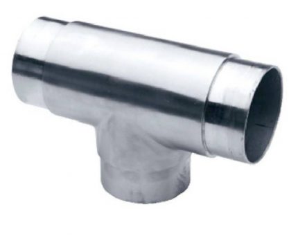 TEE UNION 50 MM PARA SISTEMA DE PASAMANOS