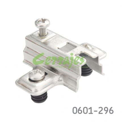 BASE PARA BISAGRA FGV MXXX H4 CON TAQUETE 8MM