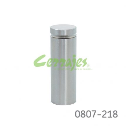 Espaciador solido diam. 18 mm largo 50 mm Inox