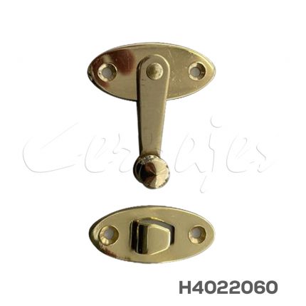 Pasador Aldaba marca Rish modelo 3002/45 Laton brillante