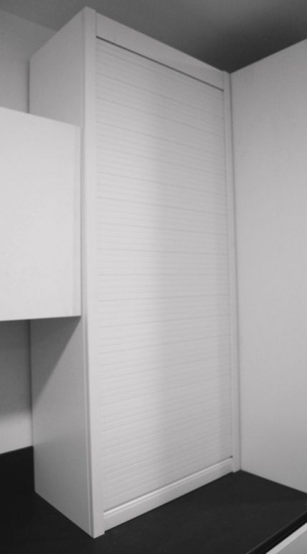 CORTINA PVC COLOR BLANCA ALT 1500MM X ANCHO 600MM