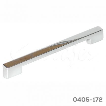 Jaladera Zamak cc 160/192 mm L=205 mm 4663 Z07 Cromado Tornillo M4x25mm