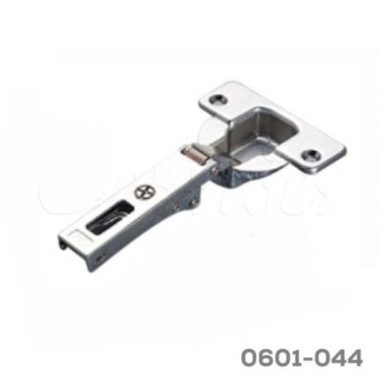 Bisagra puerta gruesa sobrepuesta Salice  Serie F Ø=40mm cuello 00 52x7,5mm 94° niquelada autocierre