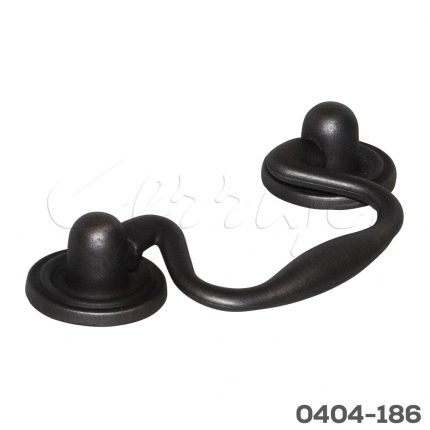 Jaladera Zamak cc 64 mm L=89 mm 2041 Z17 Latón antiguo obscuro Tornillo #8 - 32x1"