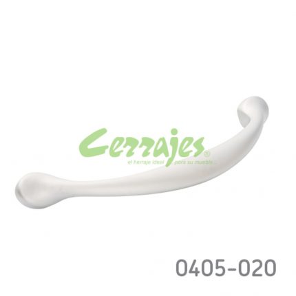 Jaladera Zamak cc 128 mm L=161 mm 6010 Z09 Cromo mate