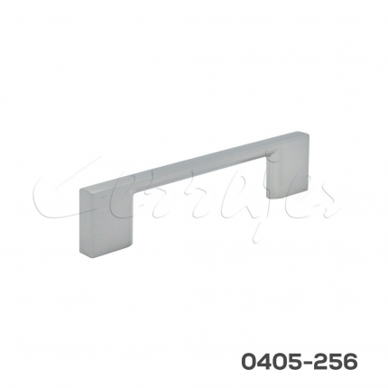 Jaladera Zamak cc 96mm L=123 mm Niquel Cepillado 4735 Z22 M4x25mm