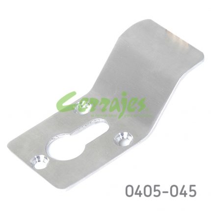 JALADERA CON PERFORACION PARA CILINDRO TIPO EUROPEO INOXIDABLE J 5211