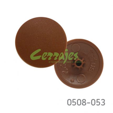 CUBIERTA PARA TORNILLO SINKER 13MM VINO