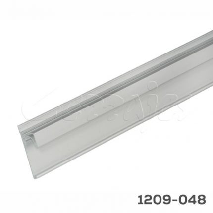 Perfil jaladera Rincomatic "Syma50" L=2950mm 18-21mm Aluminio Gris Plata mate