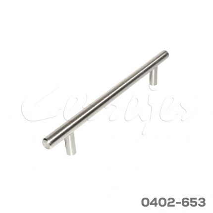 Jaladera Acero Inoxidable cc 160 mm L=220 mm 4043 I14 cepillado Tornillo M4x25mm
