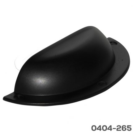 Jaladera Zamak cc 64 mm L=95 mm 2105 Z91 Negro mate Tornillo #8 - 32x1"