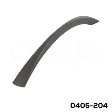 Jaladera Zamak cc 160 mm L=187 mm 4691 Z94 Gris noche Tornillo M4x25mm