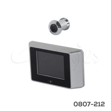 Mirilla Digital para puerta Niquel Satinado