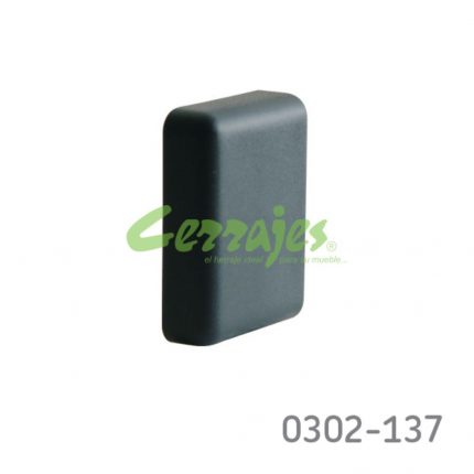 Cubierta de plástico para corredera Cerrajes "Impaz" gris