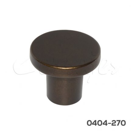 Botón Zamak Ø=33 mm 2107 Z16 Latón antiguo Tornillo #8-32x1"