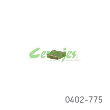 Botón Zamak cc 32 mm L=32 mm 4601 Z16 Latón antiguo Tornillo M4x25mm