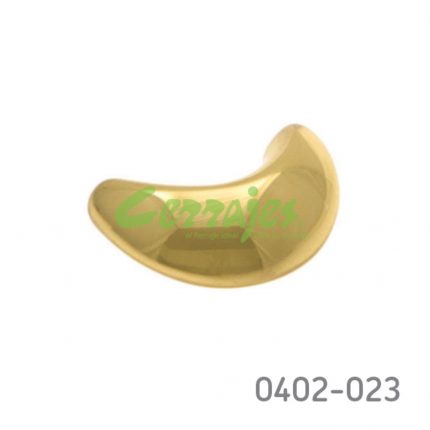 Jaladera Latón cc 32 mm L=44 mm 4063 L15 Latón pulido