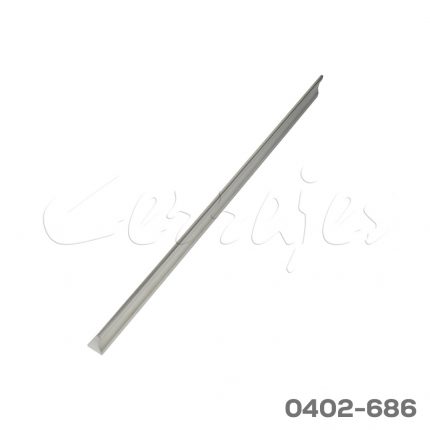 Jaladera Aluminio cc 320 mm L=334 mm 4448 A23 Niquel mate Tornillo M4x25mm