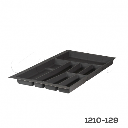 Organizador para cubiertos de cocina Volpato Serie-76 W=900mm Plástico PP Lava
