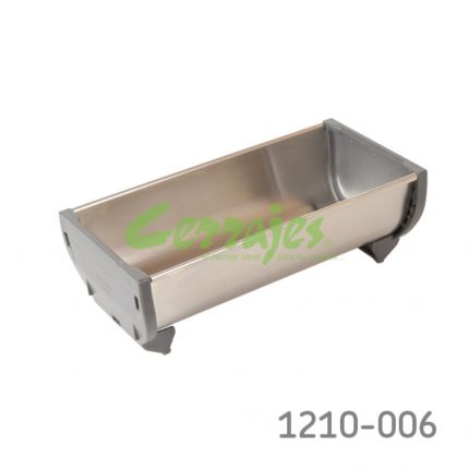 Charola inox 181 mm 41002