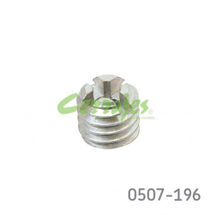 Prisionero para 18mm Italiana Ferramenta "Cross Dowel" M6M6 Zincado PZ2