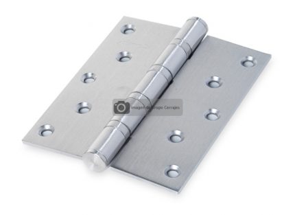 Bisagra de libro 127 x 101 x 3.5 mm Acero inoxidable