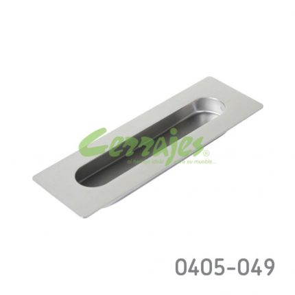 JALADERA RECTANGULAR DE EMBUTIR 180 X 60 MM J 5219