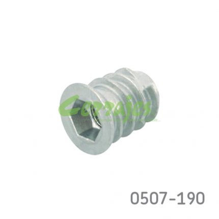 Inserto O 10x3 mm cuerda M6