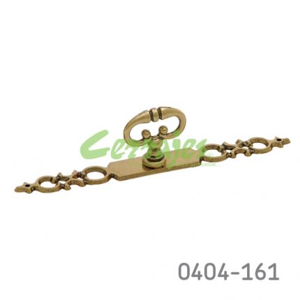 Jaladera Zamak L=137 mm 2005 Z11 Cuero Tornillo #8 - 32X1"