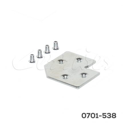 Escuadra interna para perfil E42 con 4 tornillos