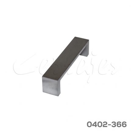 Jaladera Aluminio cc 96 mm L=103 mm 4360 A22 Niquel cepillado Tornillo M4x25mm