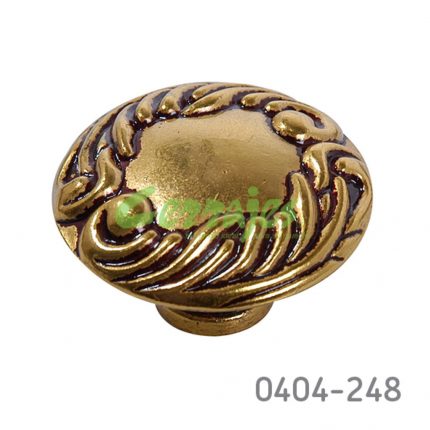 Botón Zamak Ø=38 mm 2102 Z16 Latón antiguo