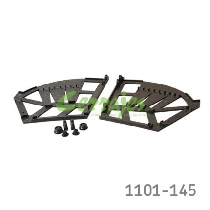 Mecanismo plástico para organizador de zapatos negro 3 niveles 245*345mm